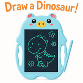 Animal-Shaped LCD Drawing Board for Kids – Reusable Doodle & Learning Pad